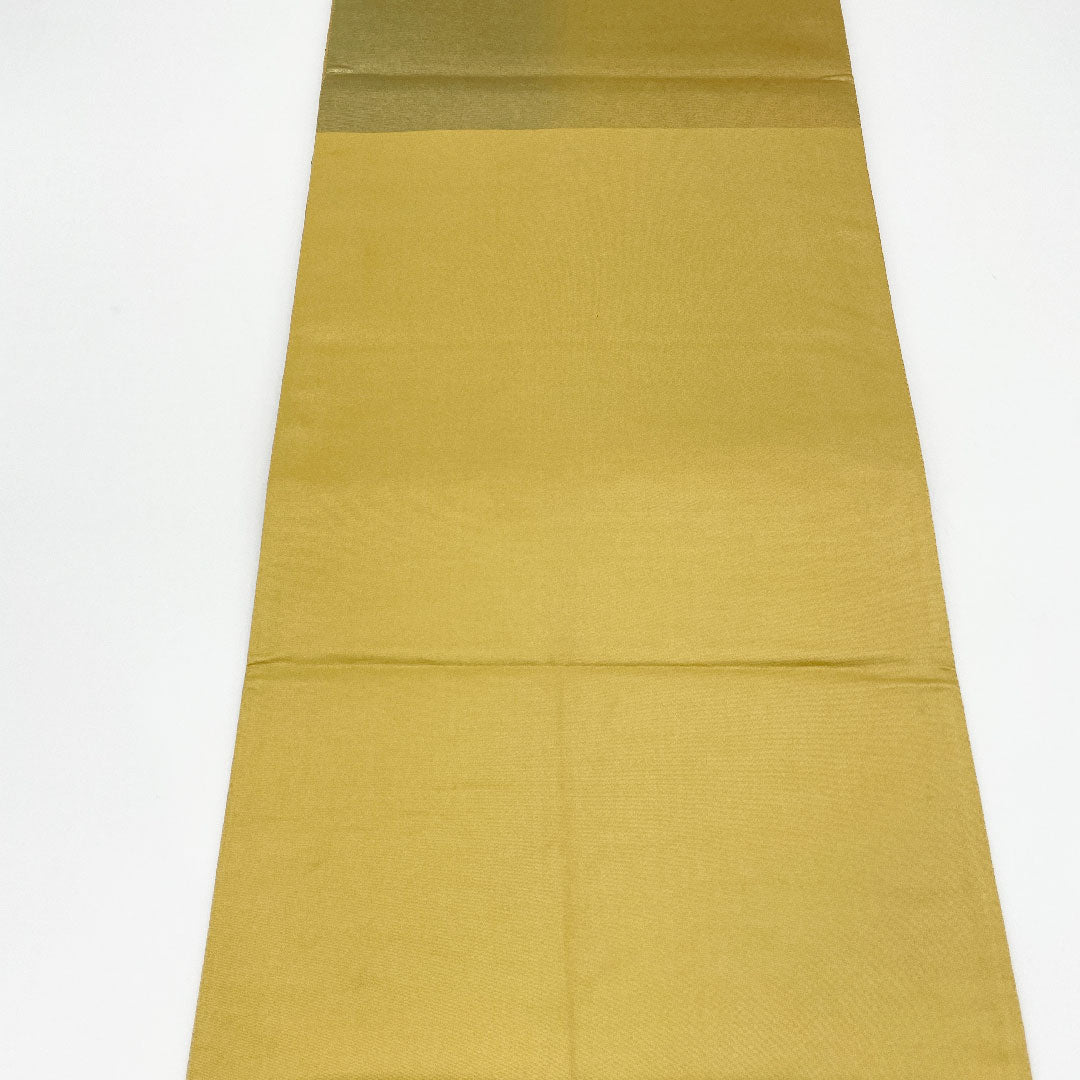 Fukuro Obi, geometric pattern, gold leaf finish, Ayako Mihara, obi length 440cm, pure silk, A rank, point pattern, formal, gold, 1123001053321
