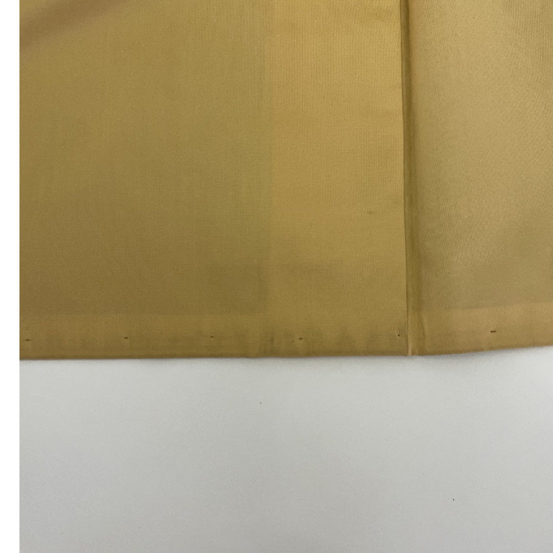 紬 正絹 身丈162cm 裄丈65cm 縞 Bランク 袷 茶系 1116000264414