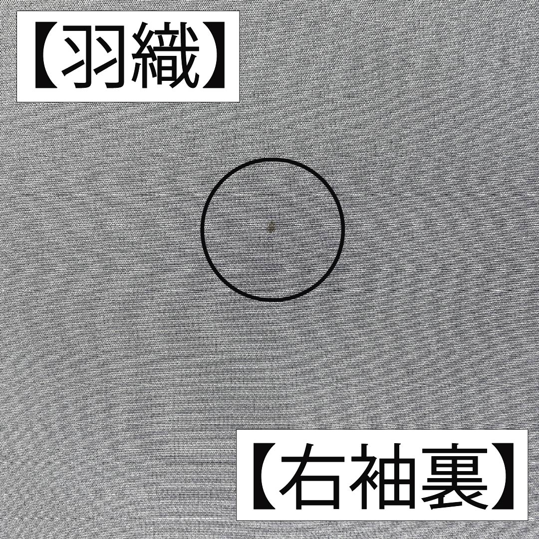 男物 正絹 Bランク 身丈139cm 裄丈68.5cm 小絣 亀甲 アンサンブル 袷 黒系 1119001424310