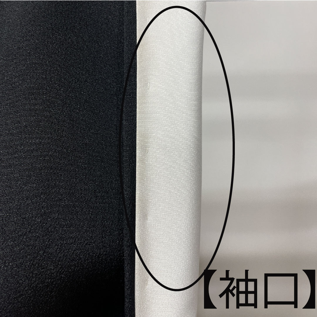 黒留袖 正絹 身丈156.5cm 裄丈62.5cm 袷  京友禅 鶴 吉祥文様 五つ紋 五三桐  Sランク 五つ紋 黒系 1111001182310