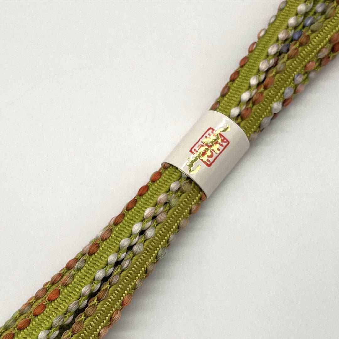 帯締め 正絹 Sランク 浅黄色（あさききいろ） 長さ約158cm 幅約1cm カジュアル 緑系 1135004962319
