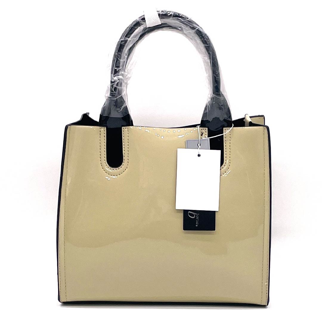 (Like New) Western-style Bag, Cowhide Split Leather, Grade A, Like New, Cowhide Split Leather, 2-Way, Beige, 119700033325