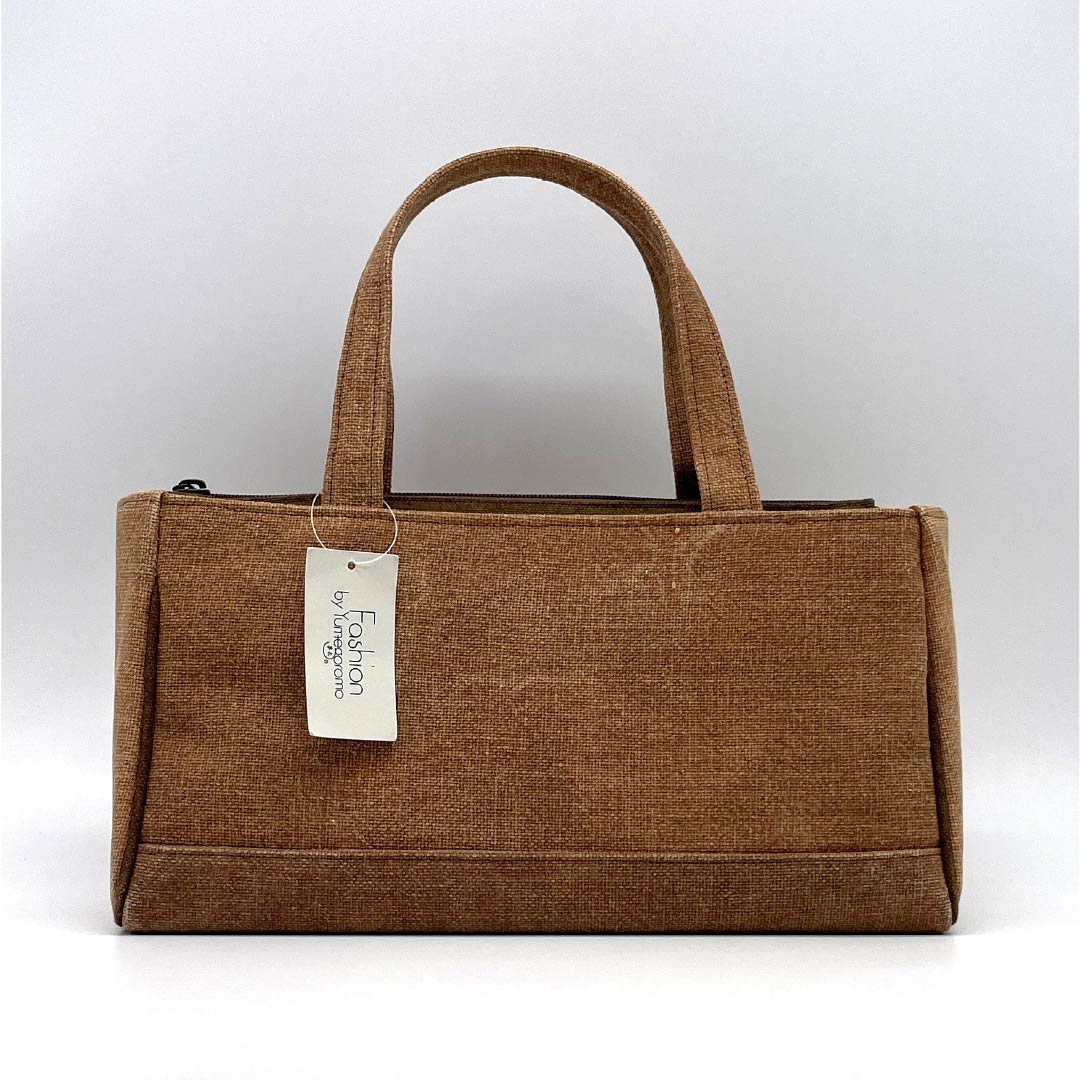 (Like New) Casual Japanese Style Bag, New Rank, Sake Bag, Rikyu Bag, Brown, 113900127114