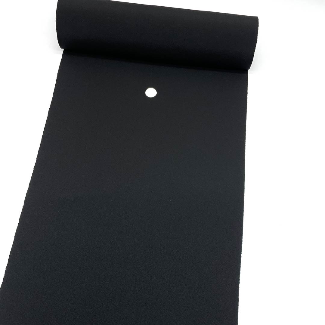 Mourning Cloth, Pure Silk, S-Rank, Stone-Mounted, Deep Muddy Black, Tango Chirimen, Black, 1130001262910