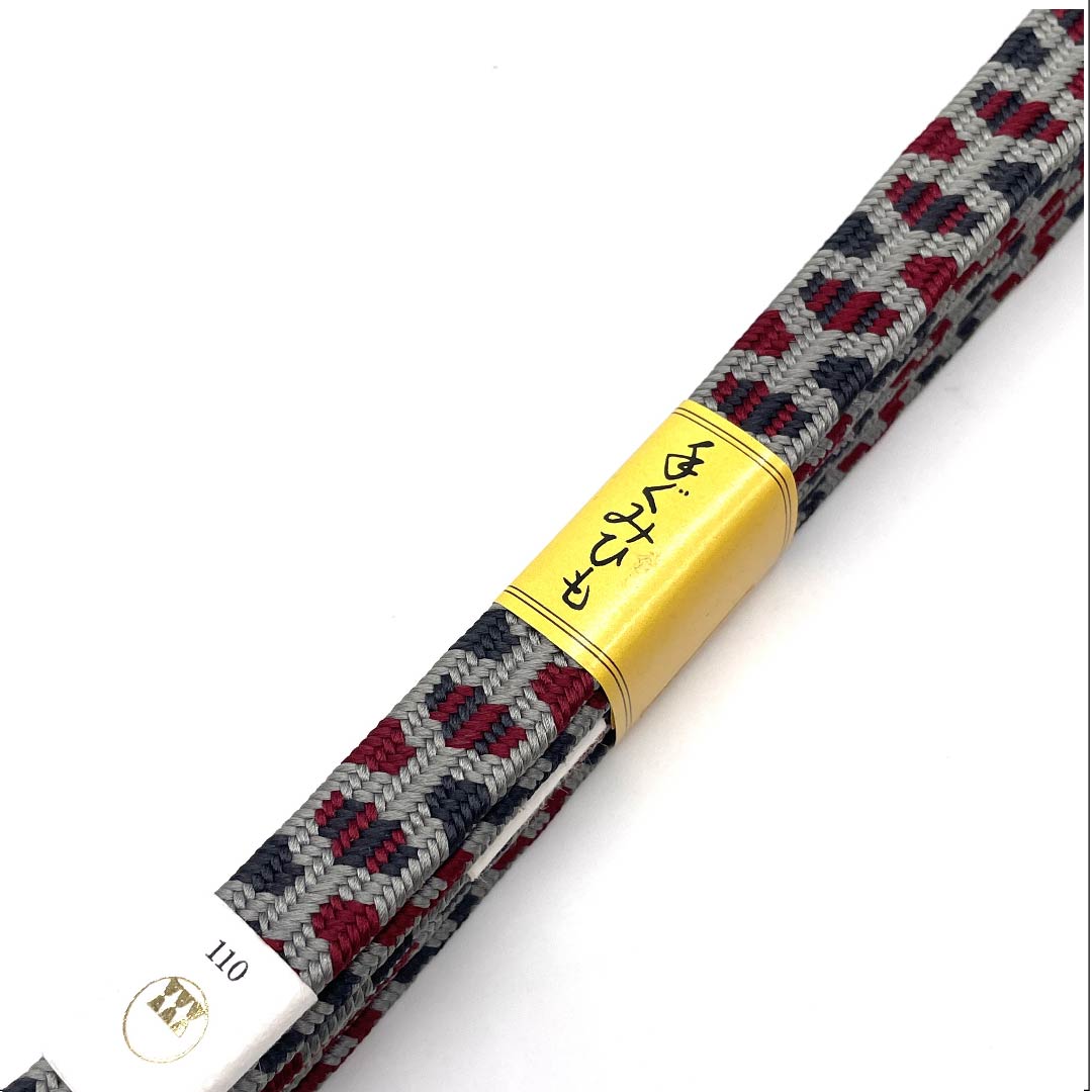 （新古品） 帯締め 正絹 四分紐 グラデーション 手組紐 新古品 長さ約168cm 幅約1.5cm カジュアル Sランク グラデーション系 1135002592399