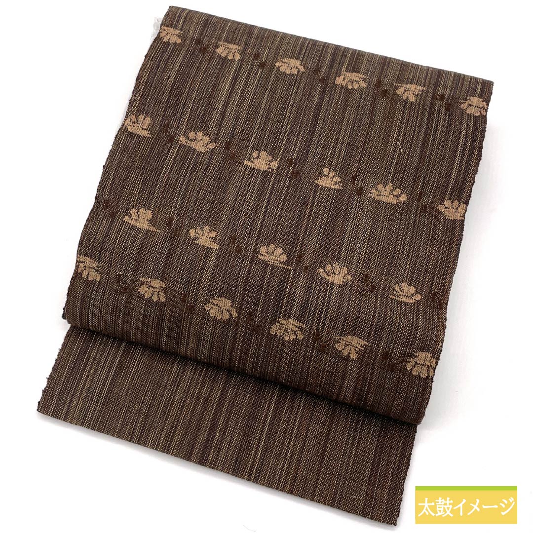Nagoya obi, abstract pattern, obi length 348cm, pure silk, S rank, point pattern, casual, gradation style, 1124007112399, open style