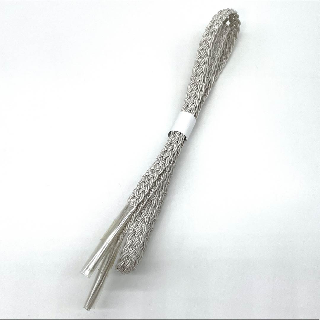 Obijime Silk S-Rank Kumoi-nezumi (cloud gray) Summer Length approx. 158cm Width approx. 1cm Semi-formal Gray 1135006232322