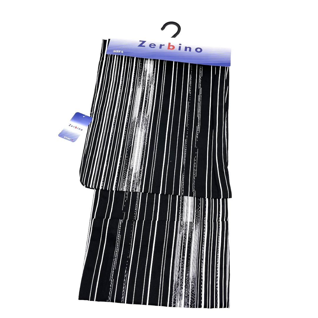 Men's Cotton Yukata NEW Rank, Length 149cm, Sleeve-to-Sleeve 71cm, Black, XYLICOOL Cool-Touch Processed, Striped, Unlined, Black Tones, 1138000191410