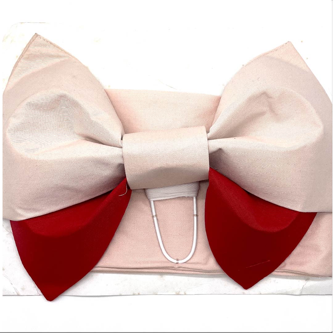 Ready-made obi, polyester, cherry blossom color, plain, for yukata, A rank, pink, 1131000513913