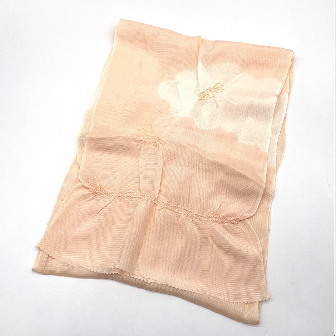 Obiage, pure silk, semi-formal, maiden color, silk, summer, dragonfly, length 172cm, width 28.5cm, S rank, pink, 1136000652913