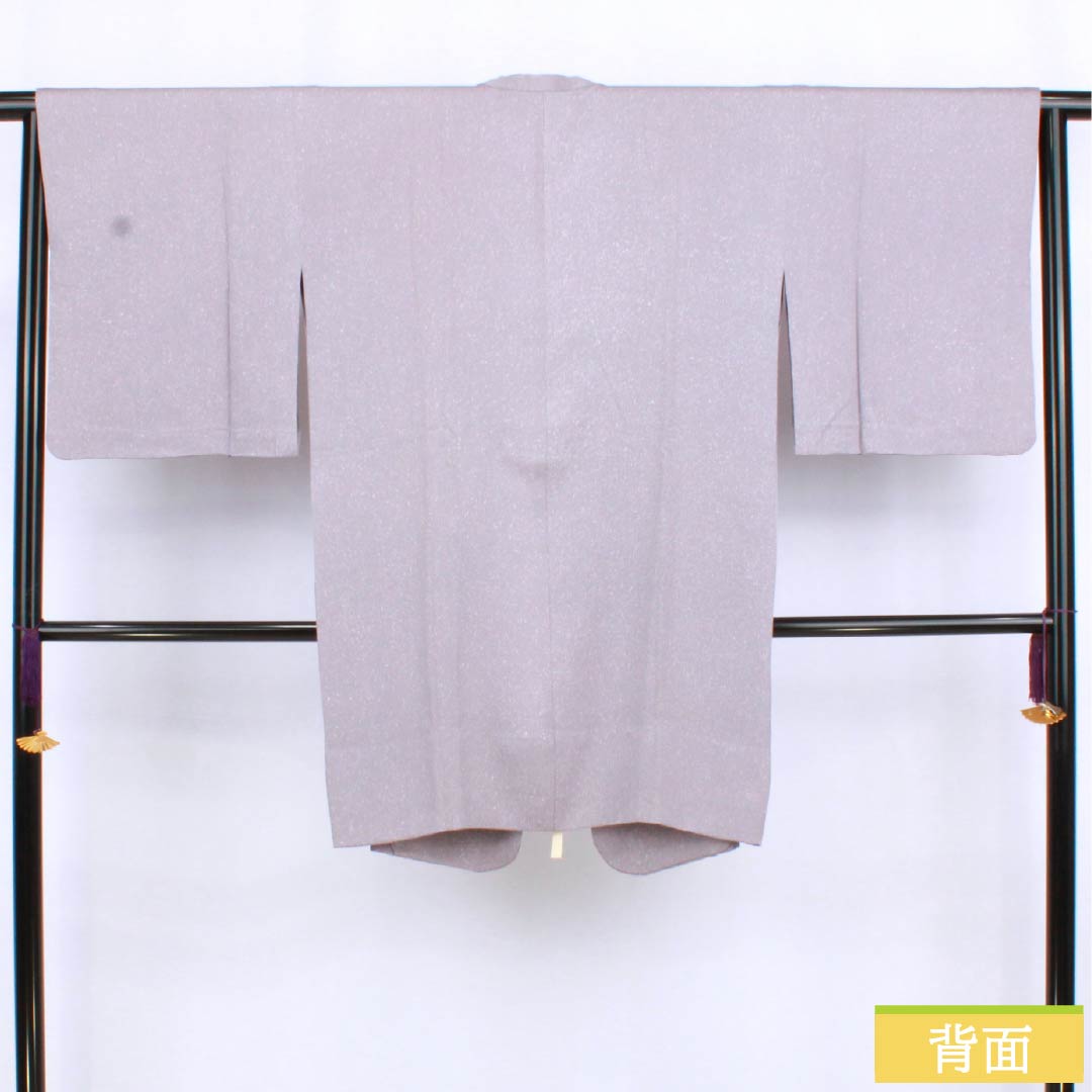 Michiyuki Coat, Pure Silk, S-Rank, Length 92.5cm, Sleeve Length 65.5cm, Light Purple (Asakikeshi Murasaki Iro), Artist's Work, Wax-Resist Dyed, Single-Layer, Purple, Item Number: 1117001402920
