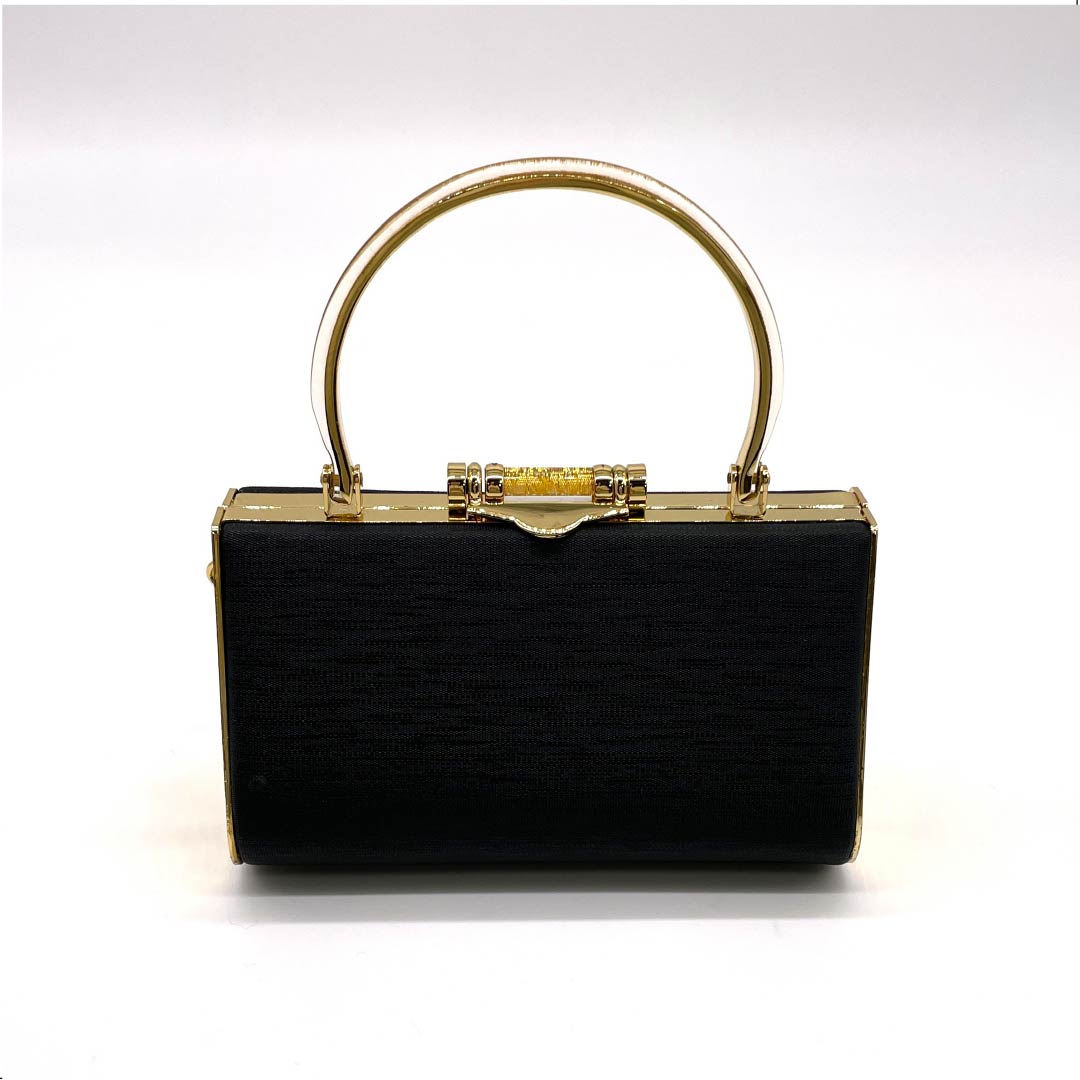 パーティバッグ セミフォーマル 黒色（くろいろ） X.CLUSIVE PARIS 2way 黒系 Aランク 113900001310