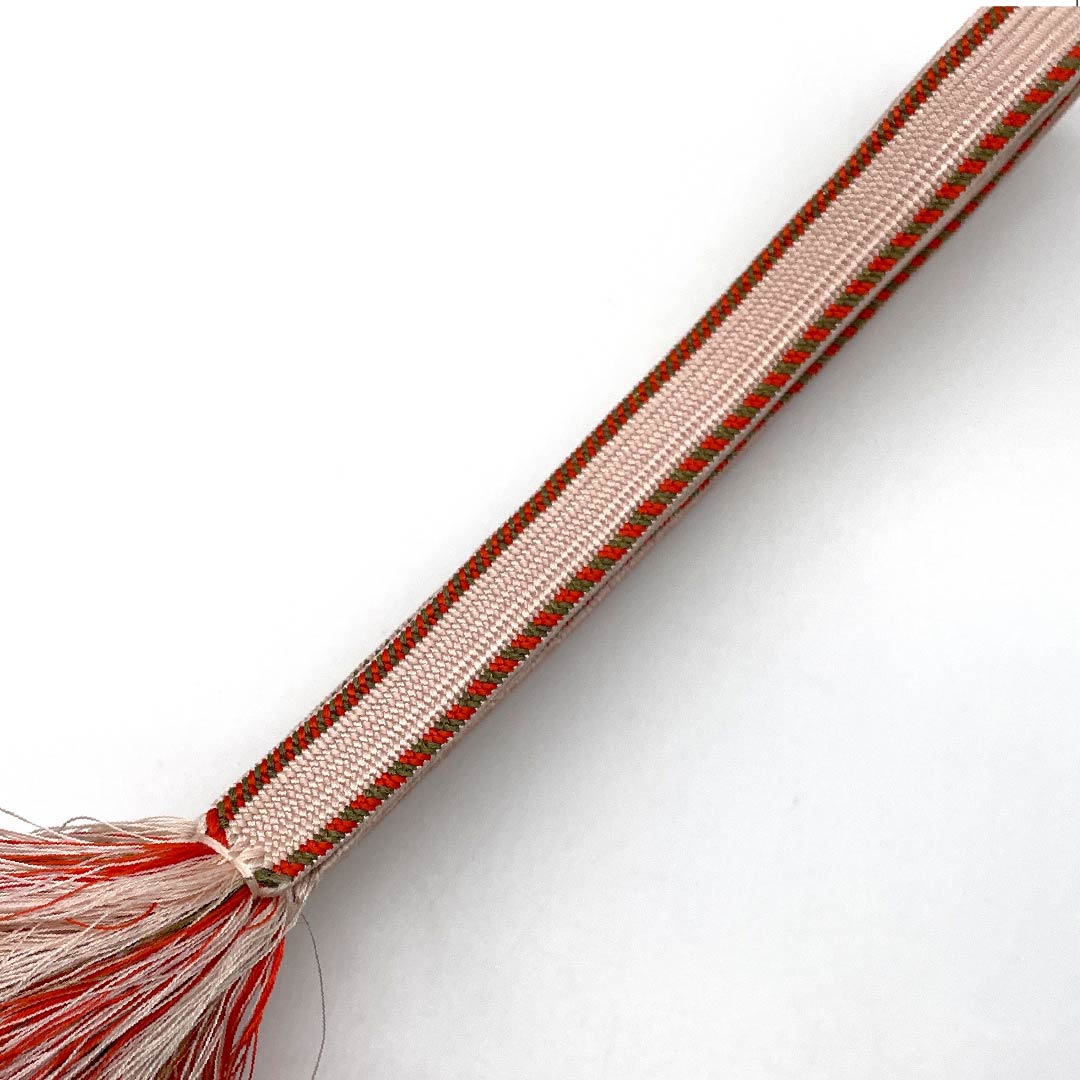 S-Rank Silk Otomeiro (Girl's Color) Obijime (Semi-Formal) Approx. 159cm Long, 1.5cm Wide, Pink, Product Number: 1135004262313