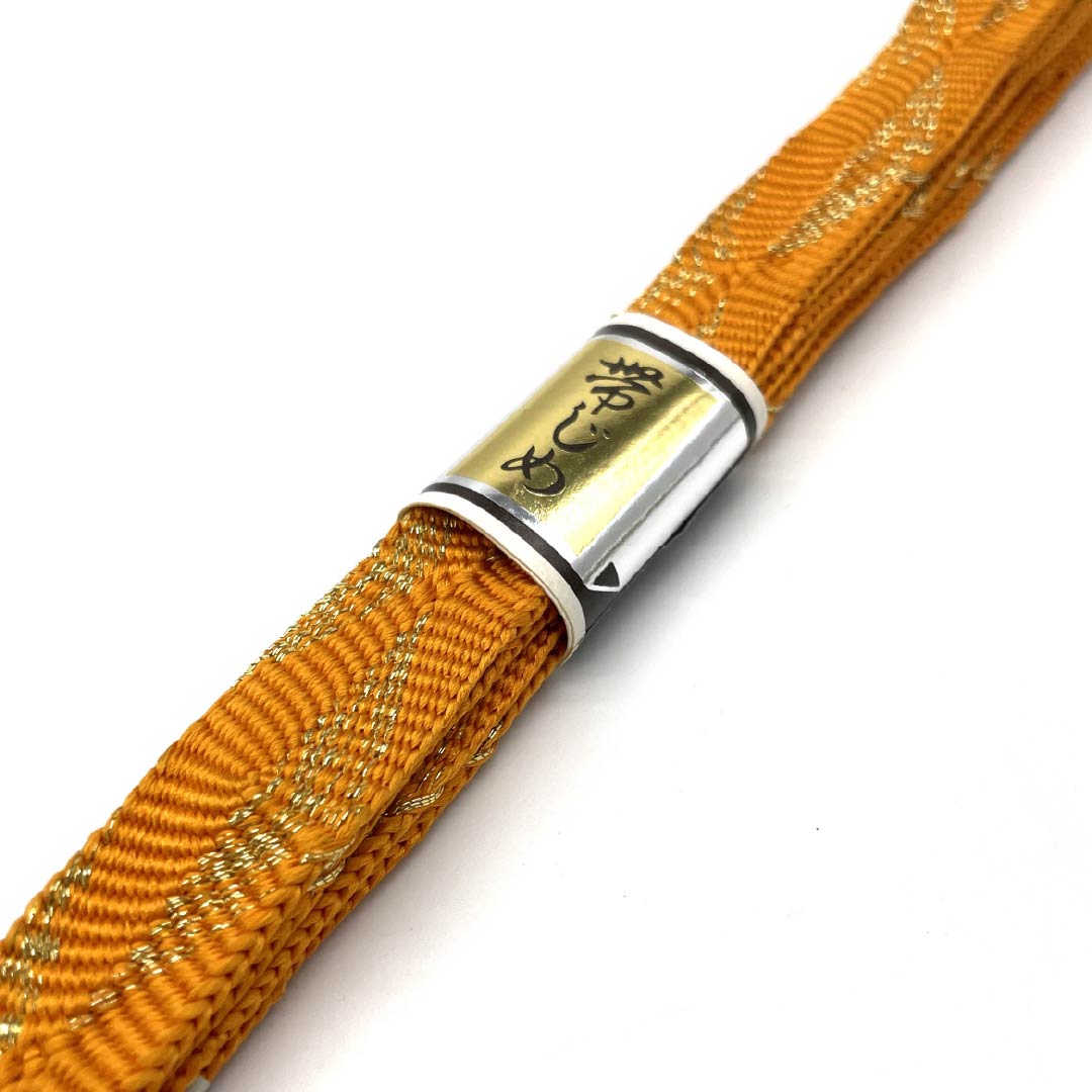 (New old stock) Belt ties, pure silk, orange, wide, length approx. 162cm, width approx. 1.7cm, formal, NEW rank, orange, 1135003411326