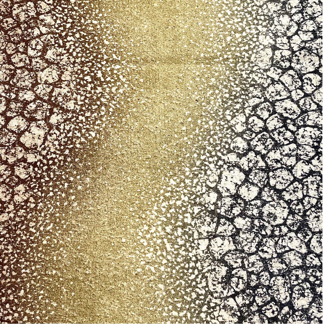 Fukuro Obi Gradient Stone Pavement Pattern Dyed Obi Length 486cm Pure Silk S Rank Full Length Semi-Formal Gradient Style 1123008122499