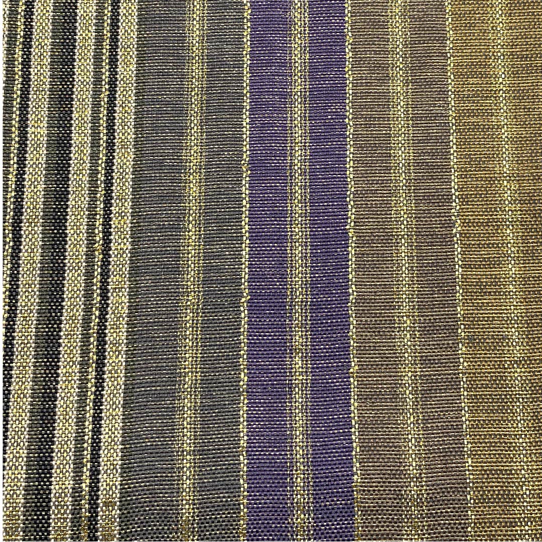 Fukuro Obi with Geometric Pattern, Made by Hinaya, Length 447cm, Pure Silk, S Rank, Full Length, Casual, Gradient Style, 1123005622399