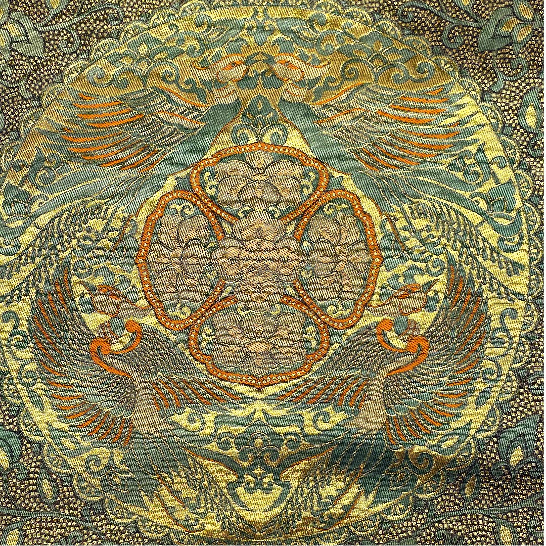 Fukuro Obi Gold Pure Gold Foil Tegoshi Honbukuro Hosohana Obi Length 420cm Pure Silk A Rank Six-way Formal Gold 1123003113321