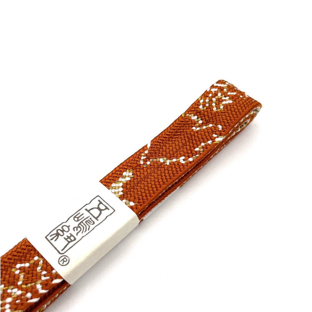 (New old stock) Obi-jime (belt fastener) made of pure silk, quarter-length cord, ochre, Goshima cord, Edo braid, new old stock, length approx. 168cm, width approx. 1.5cm, semi-formal, rank S, orange, 1135000832926