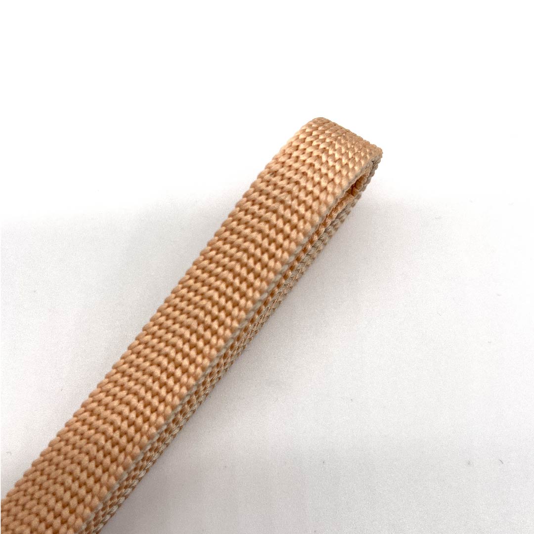 （新古品） 帯締め 正絹 三分紐 杏色（あんずいろ） 五嶋紐 新古品 長さ約130cm 幅約0.9cm カジュアル Sランク 橙系 1135000802326