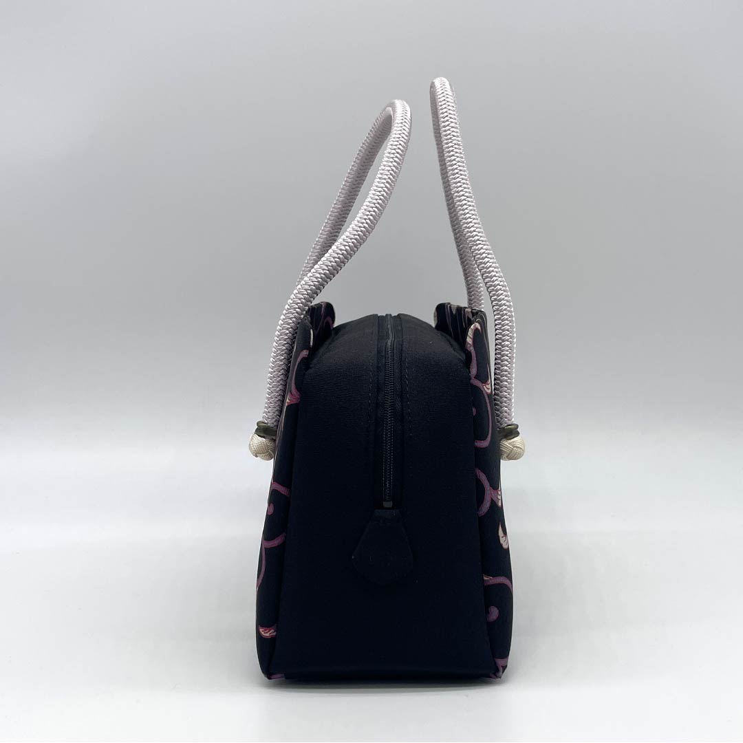 (Like New) Casual Japanese Style Bag, New Rank, Goshima Himo Rikyu Bag, Black, 113900101110