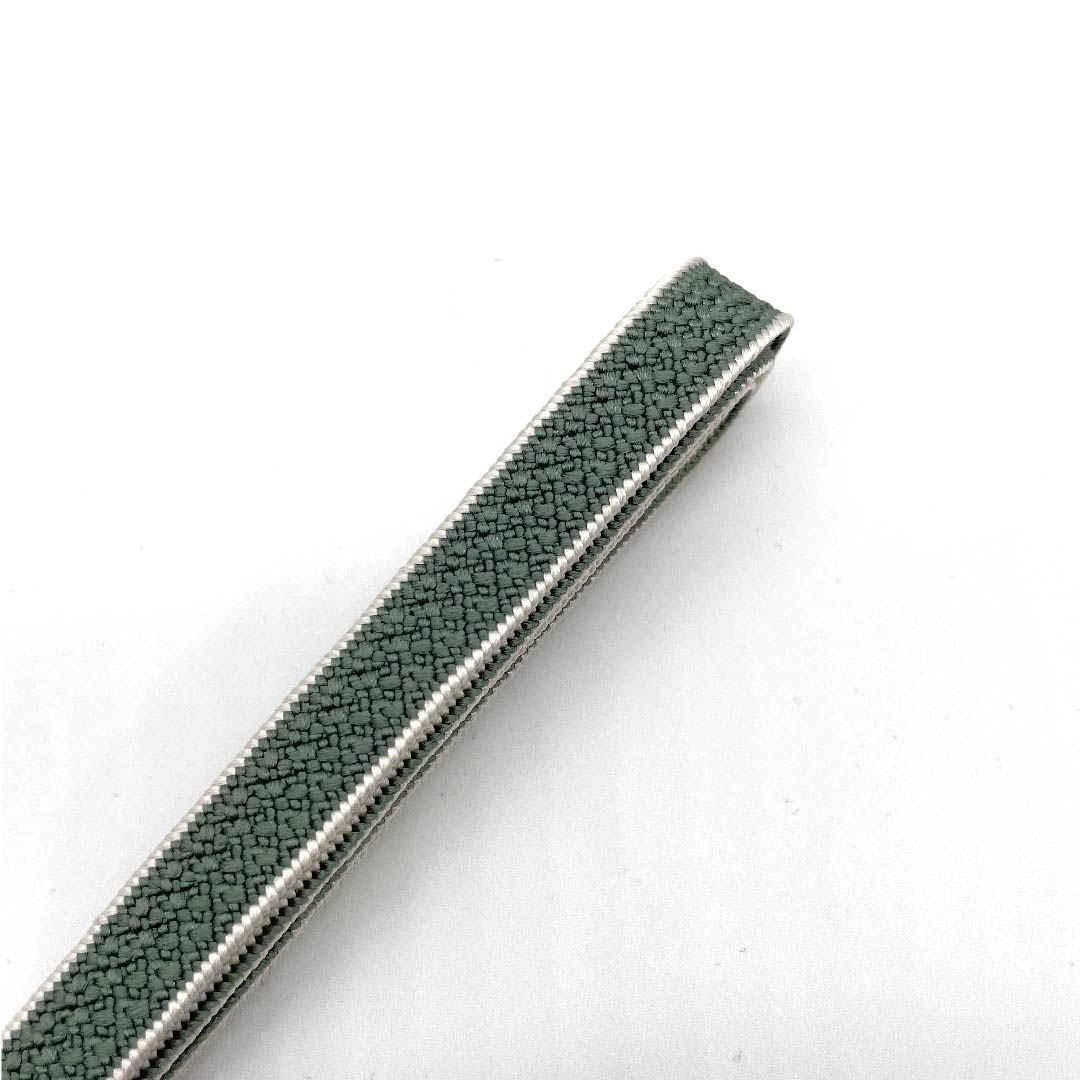 (New old stock) Silk obijime (belt fastener) 3-minute string Iwai brown Goshima string New old stock Length approx. 129cm Width approx. 0.9cm Casual S rank Green 1135000662319