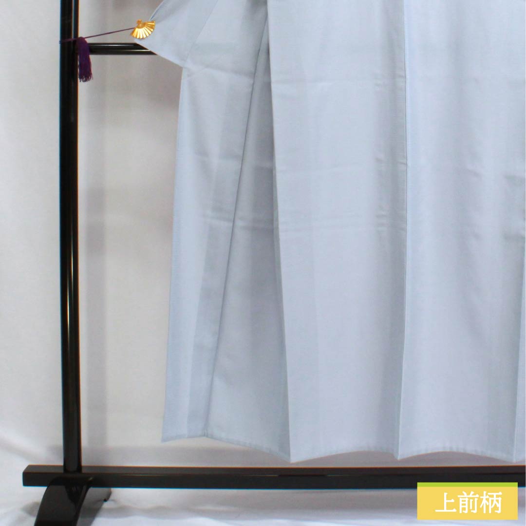 Summer kimono, polyester, plain color, S rank, length 151cm, sleeve length 64cm, light indigo, washable, light blue, silk pongee, product number 1132003172224