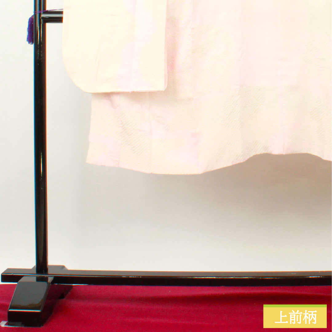 Nagajuban Silk Length 125cm (49.2 inches) Sleeve to Sleeve 65cm (25.6 inches) Lined Pale Reddish Pink Gradation Dye For Furisode Partial Shibori B Rank Pink Tones 1129000714313