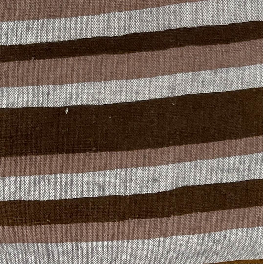 Square obi, cotton, horizontal stripes, unused, obi length 400cm, width 9.5cm, new rank, gradation style, 1134000091999