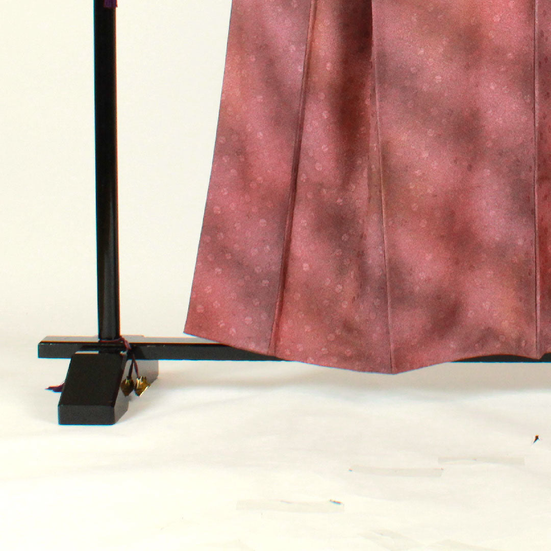 Plain color, vegetable dyed, Tango crepe, bell, length 160cm, sleeve length 65cm, lined, pure silk, S rank, purple, 1114000472420