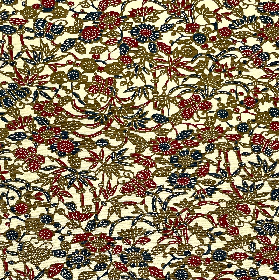 Nagoya obi, koji color, flower pattern, butterfly, stencil dye, obi length 370cm, pure silk, S rank, full length, casual, cream color, 1124003582315, Nagoya style