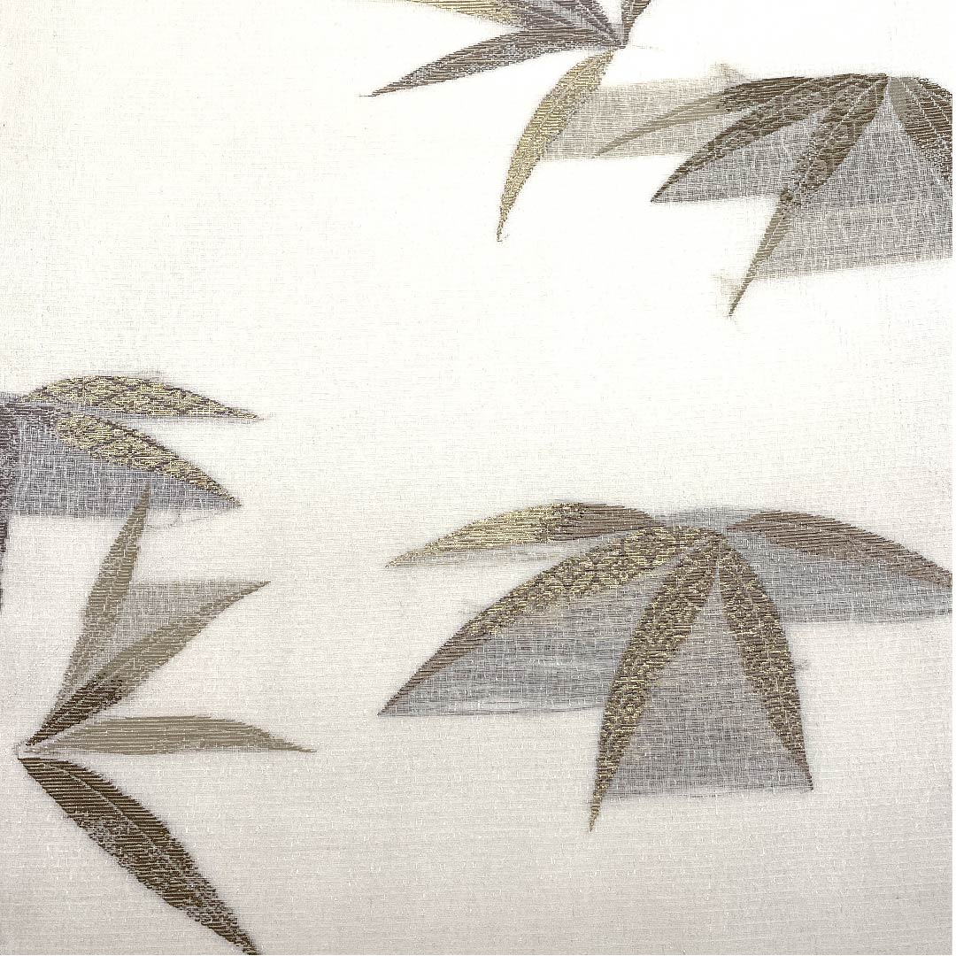 Fukuro Obi (Shinjuiro) Summer Obi (Bamboo) Shippo (Shippo) Length 440cm Pure Silk A Rank Six-way Semi-formal White 1123007463311
