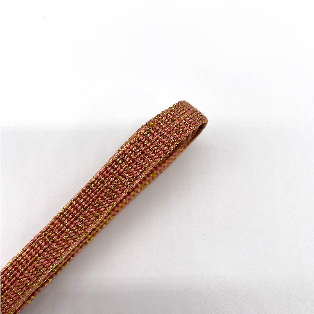 (New old stock) Obi-jime (belt fastener) Pure silk, 3-minute cord, Toki-iro (Toki-iro) Hirata braid, long, new old stock, length approx. 164cm, width approx. 0.9cm, casual, S rank, pink, 1135000812313