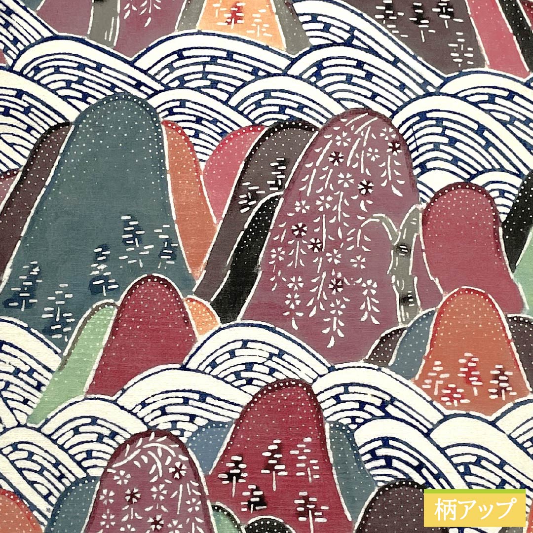 Nagoya Obi, Pure Silk, Grade A, Touseiiro (Beigata Blue), Stencil Dyed, Bingata Style, Toyama, Length 350cm, Six-Ply, Casual, Green, Product Number 1124010473319, Nagoya Style