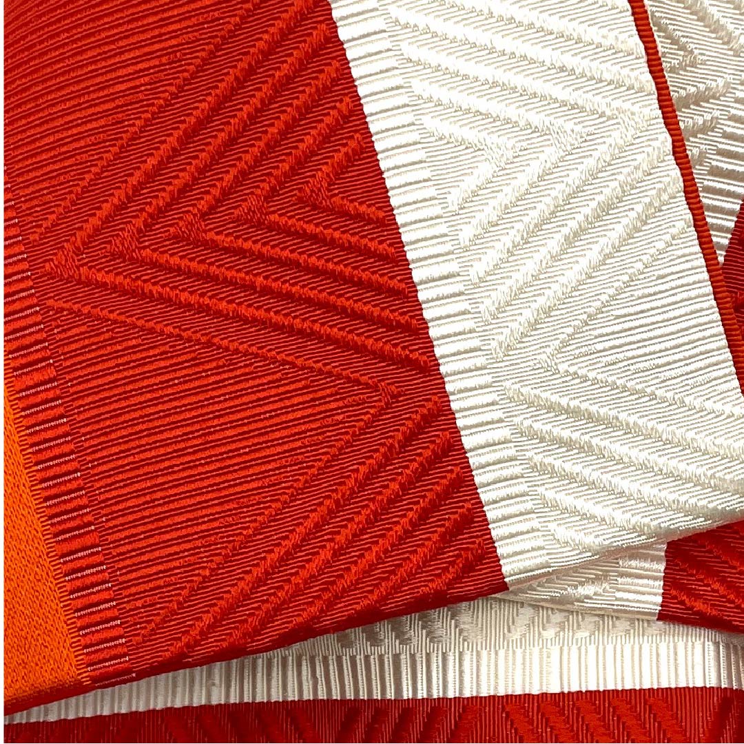 Ready-made obi, polyester, triangle, unique knot, ribbon, for yukata, B rank, gradient, 1131000734999