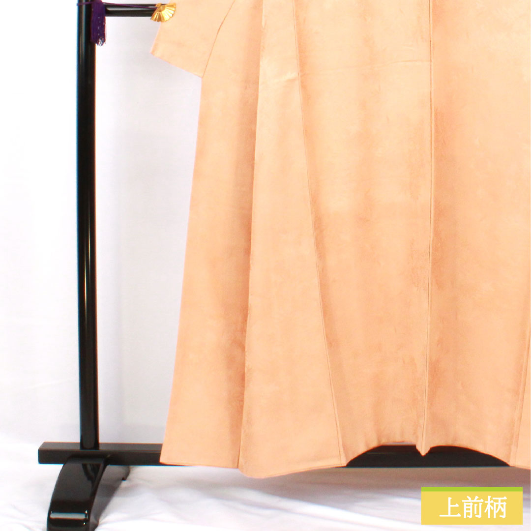 Plain color, pure silk, length 156cm, sleeve length 63.5cm, flesh color, twill, one crest, shadow swallowtail butterfly, lined, S rank, orange, 1114001902326