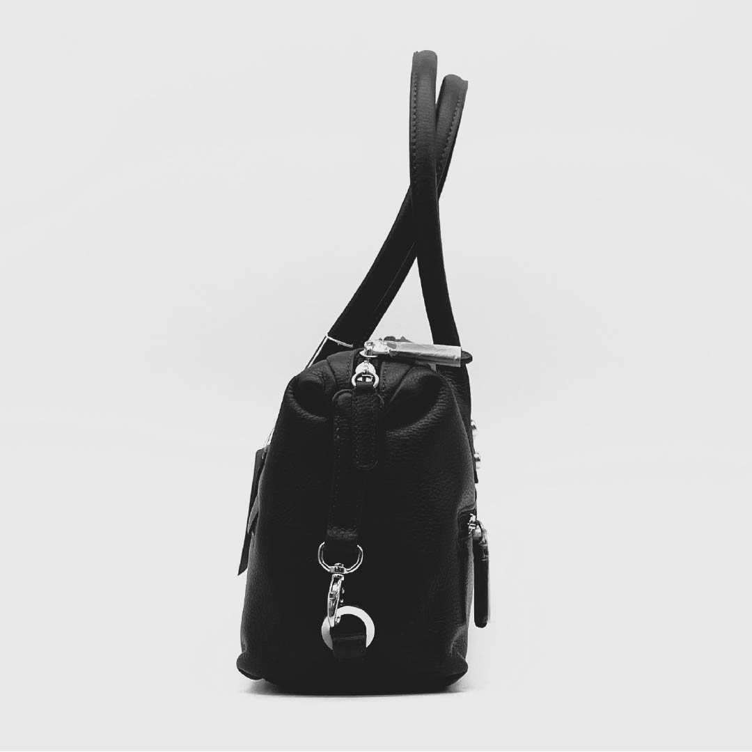 (Like New) Western-style Cowhide Leather Bag, Grade A, Brand New, Cowhide, Horizontal, Brown, 119700001314