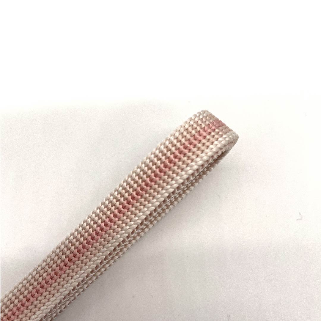 （新古品） 帯締め 正絹 三分紐 桜色（さくらいろ） 五嶋紐 新古品 長さ約130cm 幅約0.9cm カジュアル Sランク ピンク系 1135000782313