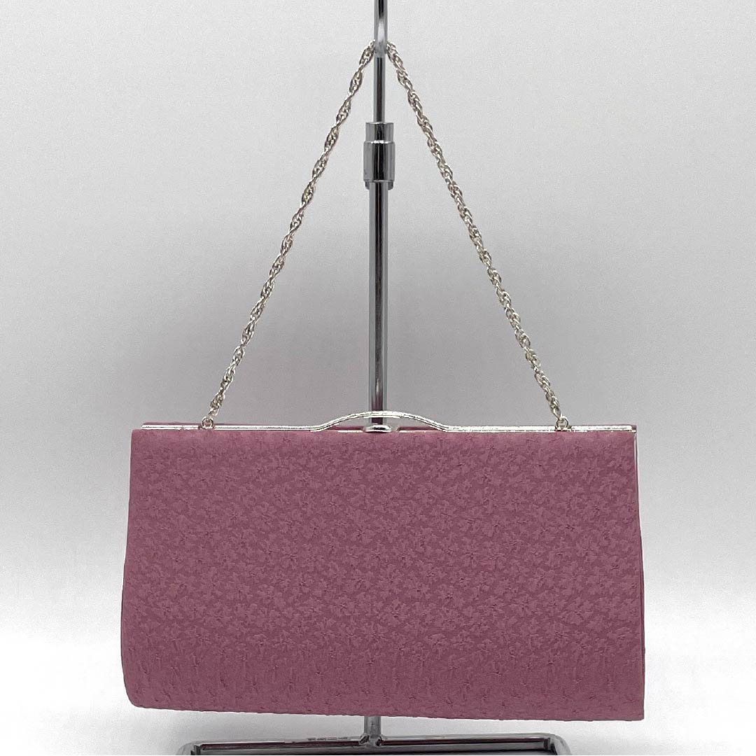 (Like New) Semi-Formal Zori Sandal and Bag Set, Grade A, Bijinsai Color (Purple), Solid Color, Size M, 1133000263320