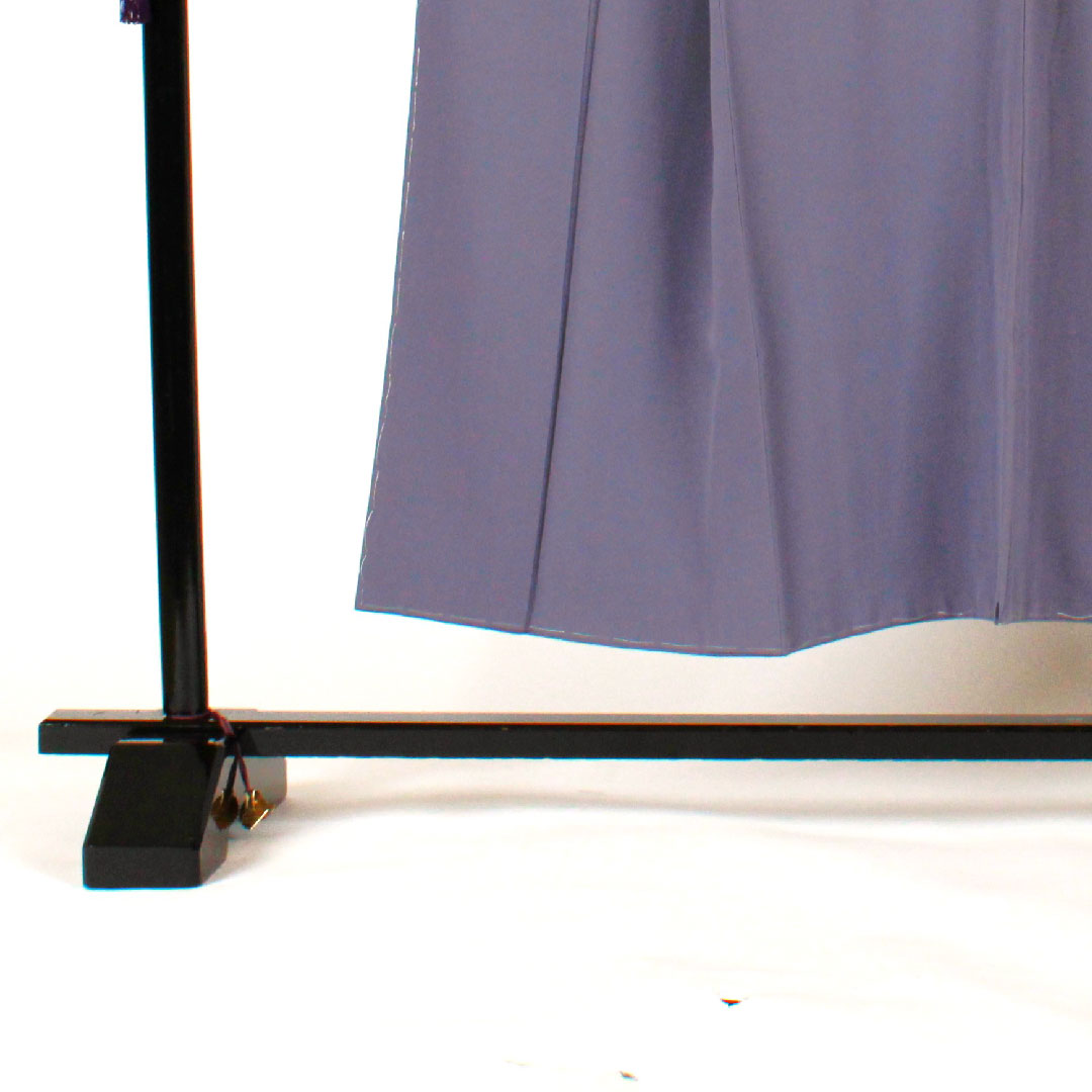 Plain color, vegetable dye, Katabamimon, Length 151cm, Sleeve length 62cm, Lined, Pure silk, S rank, Purple, 1114000202120