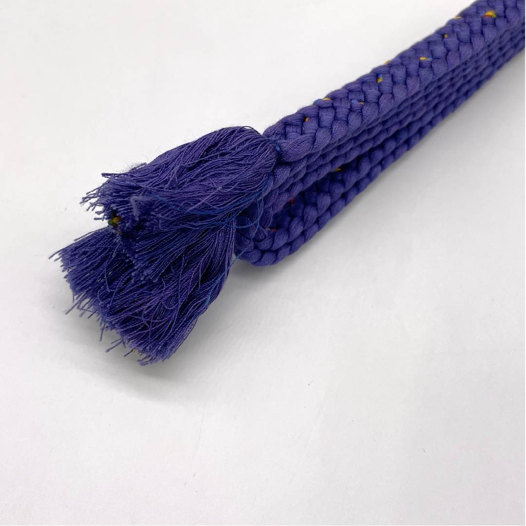 S-Rank Silk Obi-jime (Sash Band) in Flower Purple (Hanamurasakiiro) - Colorful, Approx. 153cm Long, Approx. 1.2cm Wide, Casual, Purple, Product Number: 1135004452320