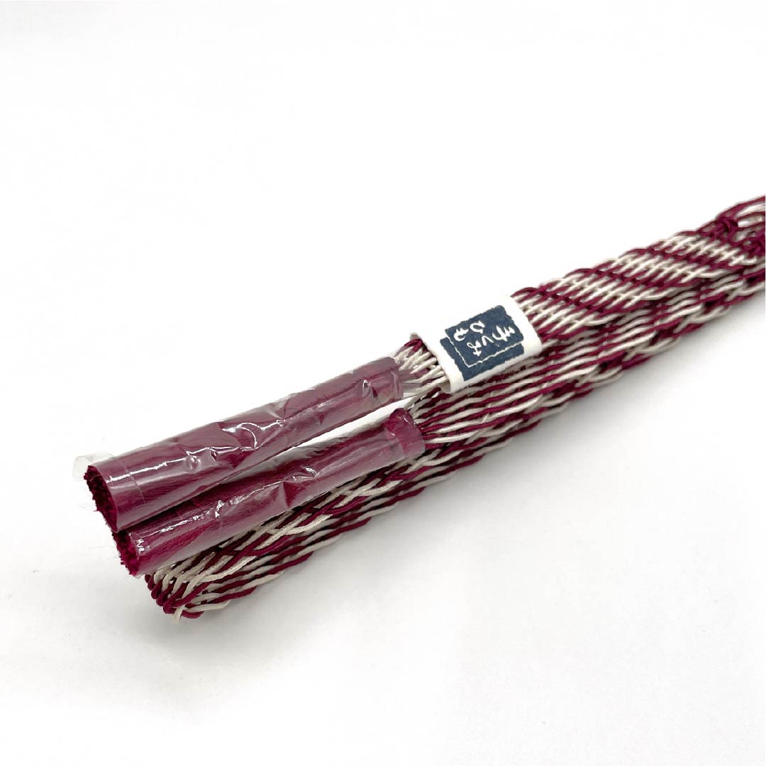 (Brand New) Pure Silk Obijime (Sash Band) - New Rank, Crimson (Dark Red) - For Single-Layer Kimono (Summer Wear) - Length: Approx. 168cm, Width: Approx. 1.4cm - Casual, Red-Based - Product Number: 1135005611312