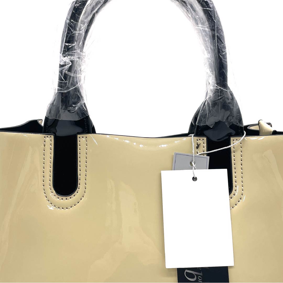 (Like New) Western-style Bag, Cowhide Split Leather, Grade A, Like New, Cowhide Split Leather, 2-Way, Beige, 119700033325