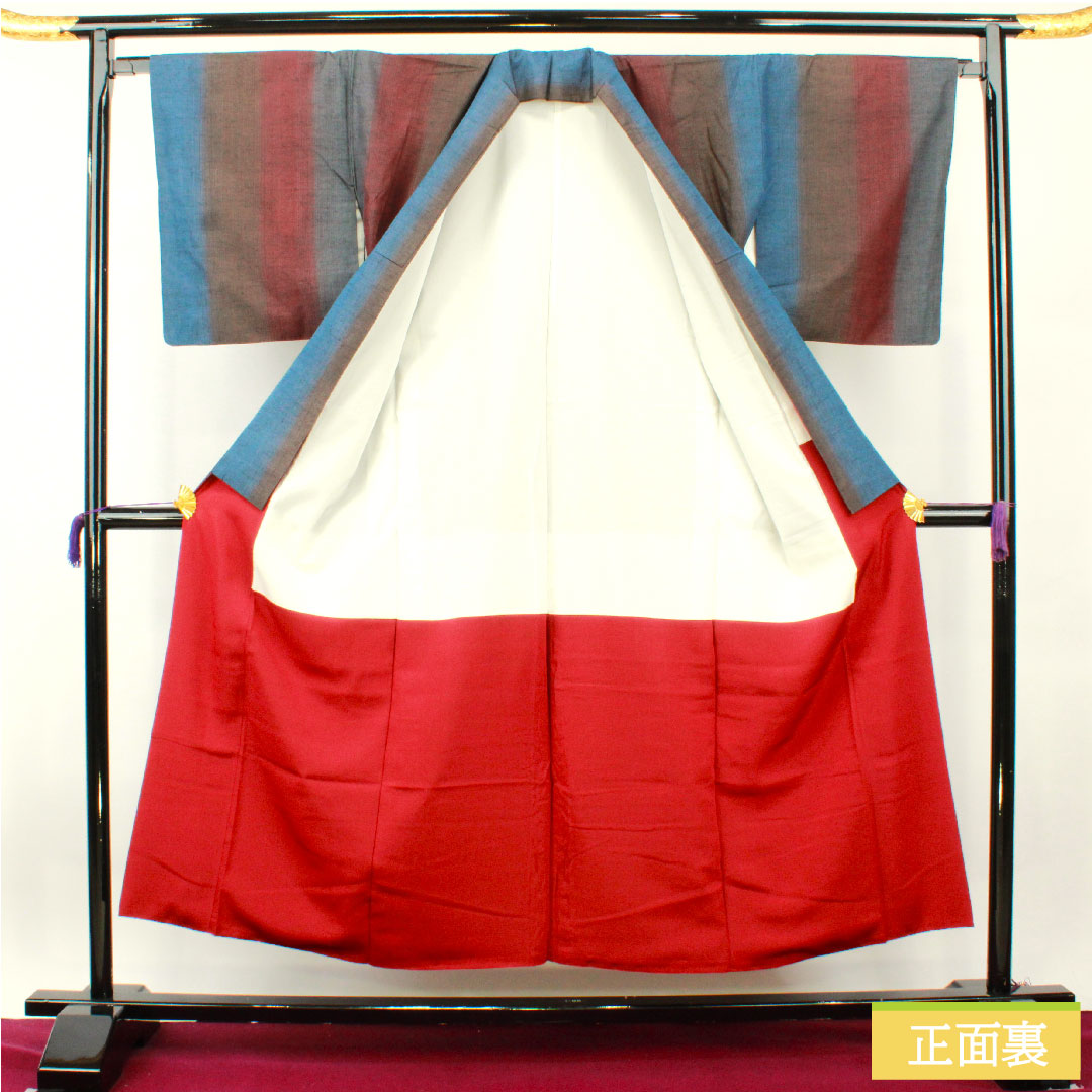 Silk pongee, Length 152.5cm, Sleeve length 66.5cm, Silk pongee, Striped, S rank, Lined, Gradient, 1116003622299