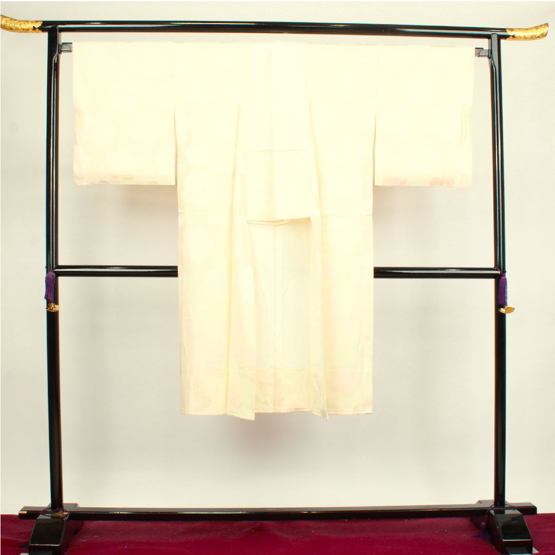長襦袢 正絹 身丈121.5cm 裄丈66.5cm 袷  フォーマル 梅  Sランク グラデーション系 1129000462199