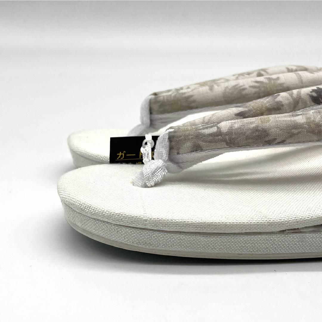 (New) Zori - Linen, NEW Rank, Summer Zori, Linen Zori, Made in Japan, For Summer, Length 24cm, L size, White color, 1122001741411