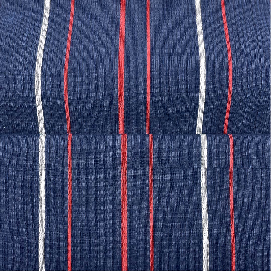 Yukata cloth, cotton, Awa Shijira, Important Intangible Cultural Property, genuine indigo dye, navy blue, S rank, navy blue, 1130000692918