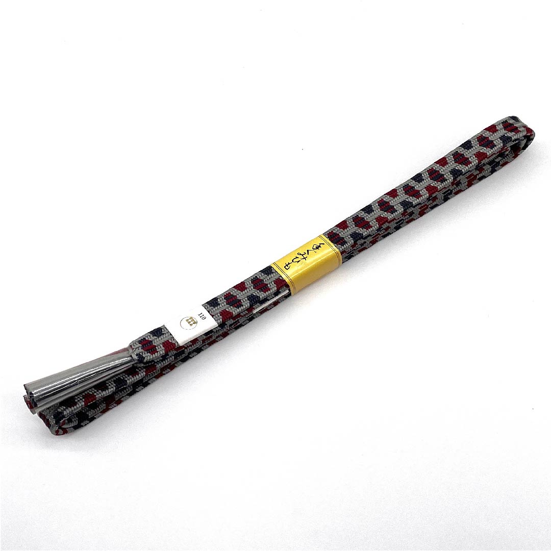 （新古品） 帯締め 正絹 四分紐 グラデーション 手組紐 新古品 長さ約168cm 幅約1.5cm カジュアル Sランク グラデーション系 1135002592399