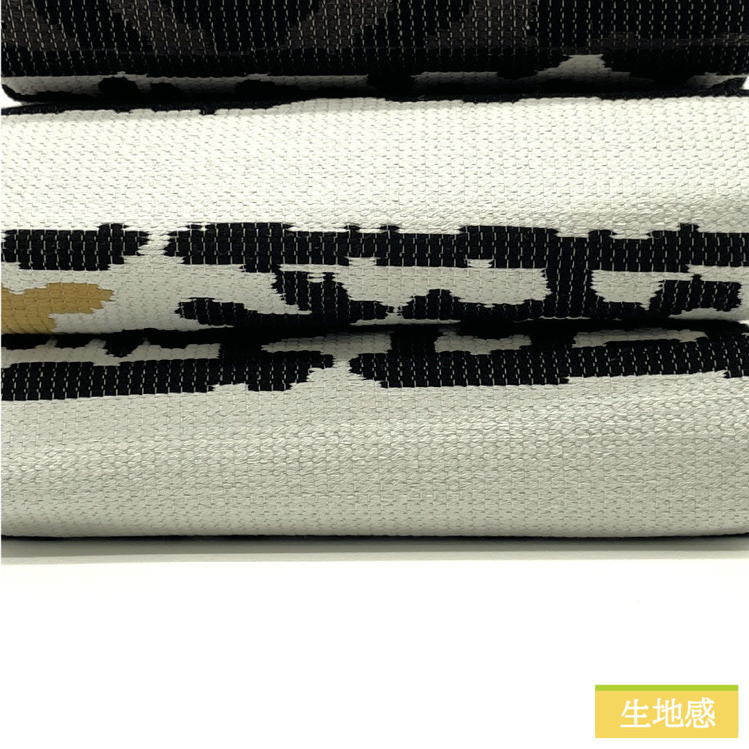 (Brand new, unused) Pure silk square obi with abstract patterns, full-length, 424cm long, 10cm wide, gradient pattern. Product number: 1134000601999
