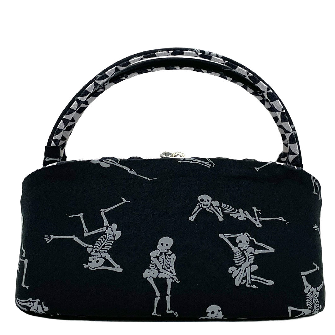 Japanese-style bag Casual NEW rank Black color (kuro-iro) Skull scale pattern Black series 113900140110