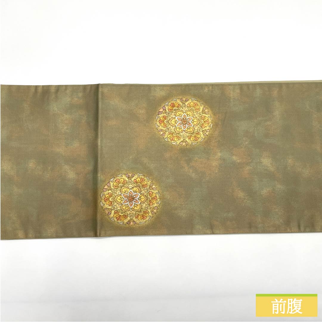 Fukuro Obi, Pure Silk, For Tomesode, Hosohana, Length 438cm, A Rank, Pointed Pattern, Formal, Gradient, 1123013903399